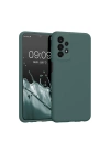BFS  Samsung Galaxy A23 4G Kılıf First Silikon - Koyu Yeşil