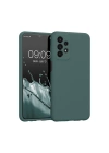 BFS  Samsung Galaxy A23 4G Kılıf First Silikon - Koyu Yeşil