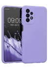 BFS  Samsung Galaxy A23 4G Kılıf First Silikon - Lila