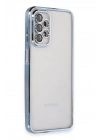 BFS Samsung Galaxy A23 4G Kılıf Lensli Silikon - Açık Mavi