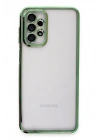 BFS Samsung Galaxy A23 4G Kılıf Lensli Silikon - Yeşil