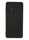 BFS Samsung Galaxy A23 4G Kılıf Nano içi Kadife Silikon - Siyah