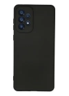 BFS  Samsung Galaxy A23 4G Kılıf Nano içi Kadife Silikon - Siyah