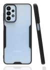 BFS  Samsung Galaxy A23 4G Kılıf Platin Silikon - Siyah
