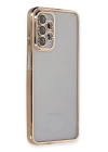 BFS  Samsung Galaxy A23 4G Kılıf Razer Lensli Silikon - Gold