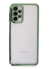 BFS  Samsung Galaxy A23 4G Kılıf Razer Lensli Silikon - Yeşil