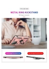 BFS  Samsung Galaxy A23 4G Kılıf Sofya Yüzüklü Silikon Kapak - Rose