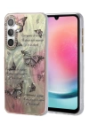 BFS Samsung Galaxy A24 4G Kılıf Blade Aynalı Desenli Kapak - Desen 6