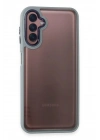 BFS Samsung Galaxy A24 4G Kılıf Dora Kapak - Sierra Blue