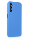 BFS  Samsung Galaxy A24 4G Kılıf First Silikon - Mavi