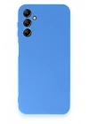 BFS  Samsung Galaxy A24 4G Kılıf First Silikon - Mavi