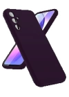BFS  Samsung Galaxy A24 4G Kılıf First Silikon - Mor