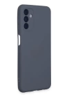 BFS  Samsung Galaxy A24 4G Kılıf Nano içi Kadife Silikon - Gri