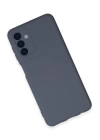 BFS  Samsung Galaxy A24 4G Kılıf Nano içi Kadife Silikon - Gri