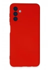 BFS  Samsung Galaxy A24 4G Kılıf Nano içi Kadife Silikon - Kırmızı