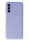 BFS  Samsung Galaxy A24 4G Kılıf Nano içi Kadife Silikon - Lila
