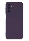 BFS  Samsung Galaxy A24 4G Kılıf Nano içi Kadife Silikon - Mor