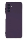 BFS Samsung Galaxy A24 4G Kılıf Nano içi Kadife Silikon - Mor
