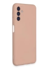 BFS  Samsung Galaxy A24 4G Kılıf Nano içi Kadife Silikon - Pudra