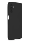 BFS  Samsung Galaxy A24 4G Kılıf Nano içi Kadife Silikon - Siyah