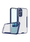 BFS  Samsung Galaxy A24 4G Kılıf Platin Silikon - Lacivert
