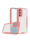 BFS  Samsung Galaxy A24 4G Kılıf Platin Silikon - Pembe
