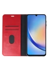 BFS  Samsung Galaxy A24 4G Kılıf Trend S Plus Kapaklı Kılıf - Kırmızı