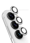 BFS  Samsung Galaxy A24 4G Valdez Metal Kamera Lens - Gümüş
