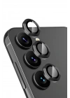 BFS Samsung Galaxy A24 4G Valdez Metal Kamera Lens - Siyah