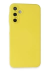 BFS  Samsung Galaxy A25 5G Kılıf Nano içi Kadife Silikon - Sarı