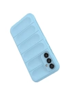BFS  Samsung Galaxy A25 5G Kılıf Optimum Silikon - Sky Blue