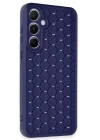 BFS  Samsung Galaxy A25 5G Kılıf Petek Silikon Kapak - Lacivert