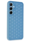BFS  Samsung Galaxy A25 5G Kılıf Petek Silikon Kapak - Mavi