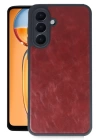 BFS  Samsung Galaxy A26 Kılıf Aras Deri Kapak - Bordo