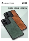 BFS  Samsung Galaxy A26 Kılıf Aras Deri Kapak - Bordo