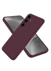 BFS  Samsung Galaxy A26 Kılıf First Silikon - Mürdüm