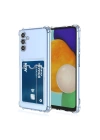 BFS  Samsung Galaxy A26 Kılıf Kart Şeffaf Silikon - Şeffaf