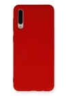 BFS  Samsung Galaxy A30S Kılıf Nano içi Kadife Silikon - Kırmızı