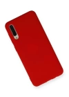 BFS  Samsung Galaxy A30S Kılıf Nano içi Kadife Silikon - Kırmızı