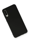 BFS  Samsung Galaxy A30S Kılıf Nano içi Kadife Silikon - Siyah