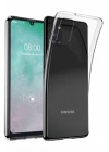 BFS  Samsung Galaxy A31 Kılıf Lüx Şeffaf Silikon