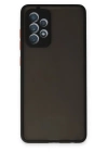 BFS  Samsung Galaxy A32 Kılıf Montreal Silikon Kapak - Siyah