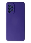 BFS  Samsung Galaxy A32 Kılıf Nano içi Kadife Silikon - Mor