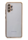 BFS  Samsung Galaxy A32 Kılıf Razer Lensli Silikon - Gold