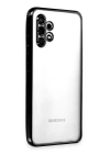 BFS  Samsung Galaxy A32 Kılıf Razer Lensli Silikon - Siyah