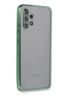 BFS  Samsung Galaxy A32 Kılıf Razer Lensli Silikon - Yeşil