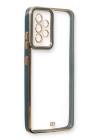 BFS  Samsung Galaxy A33 5G Kılıf Liva Lens Silikon - Yeşil