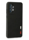 BFS  Samsung Galaxy A33 5G Kılıf Loop Deri Silikon - Siyah