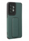 BFS  Samsung Galaxy A33 5G Kılıf Mega Standlı Silikon - Yeşil