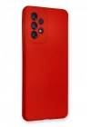 BFS  Samsung Galaxy A33 5G Kılıf Nano içi Kadife Silikon - Kırmızı